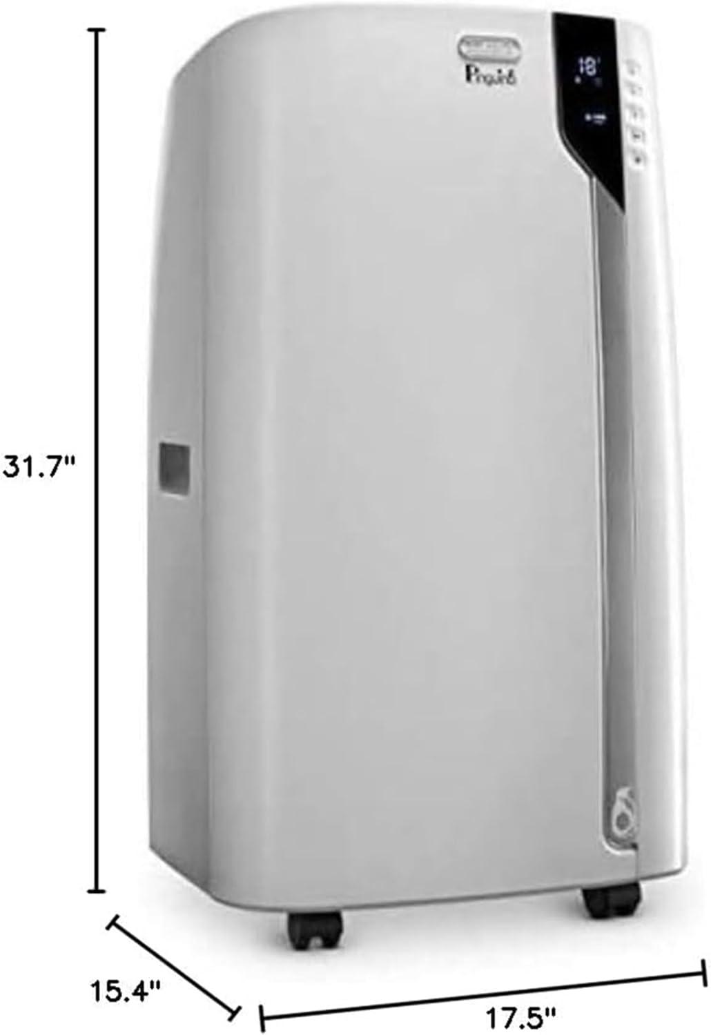 imageDeLonghi PAC360LVYN WH Pinguino Portable Air Conditioner in White with 68000 BTU Cooling Power Remote Control Dehumidifier and Portable Design