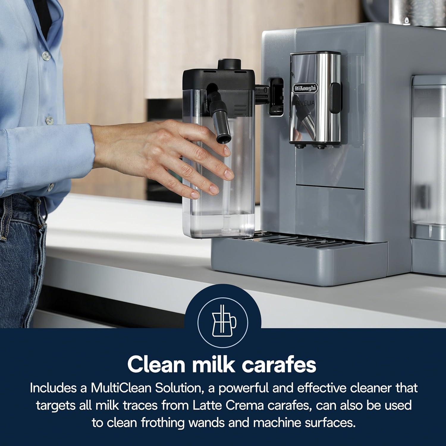 imageDeLonghi Coffee Care Kit Essential Coffee Machine Maintenance Products Suitable for Machines with filters DLSC306 Black
