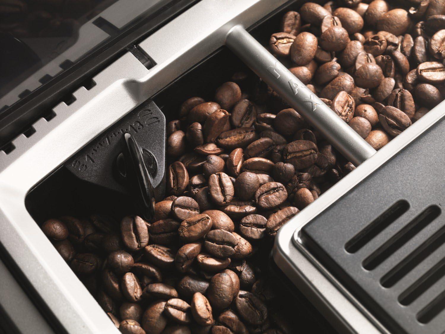 imageDeLonghi ECAM22110SB Magnifica XS Fully Automatic Espresso and Cappuccino Machine with Manual Cappuccino System Stainless Steel Silver 138quotSilver