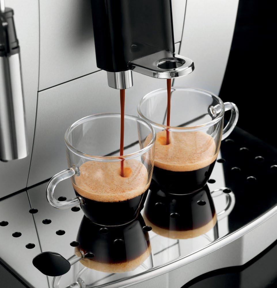 imageDeLonghi ECAM22110SB Magnifica XS Fully Automatic Espresso and Cappuccino Machine with Manual Cappuccino System Stainless Steel Silver 138quotSilver