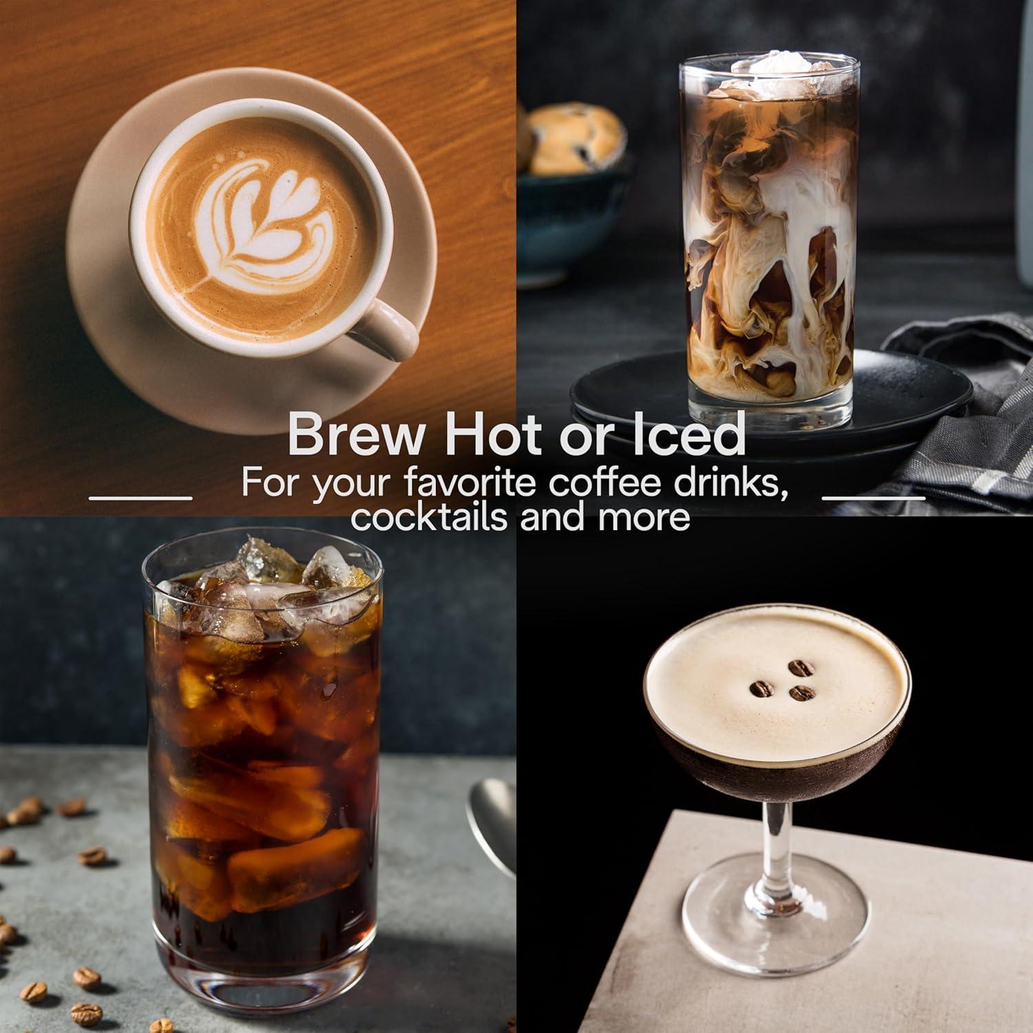 imageDeLonghi La Specialista Maestro Espresso Machine with Grinder Auto ampamp Manual Milk Frother BeantoCup Cold Brew Coffee with Cold Extraction Technology Variable Temp ampamp Tamping Tool 8 Drink PresetsMaestro
