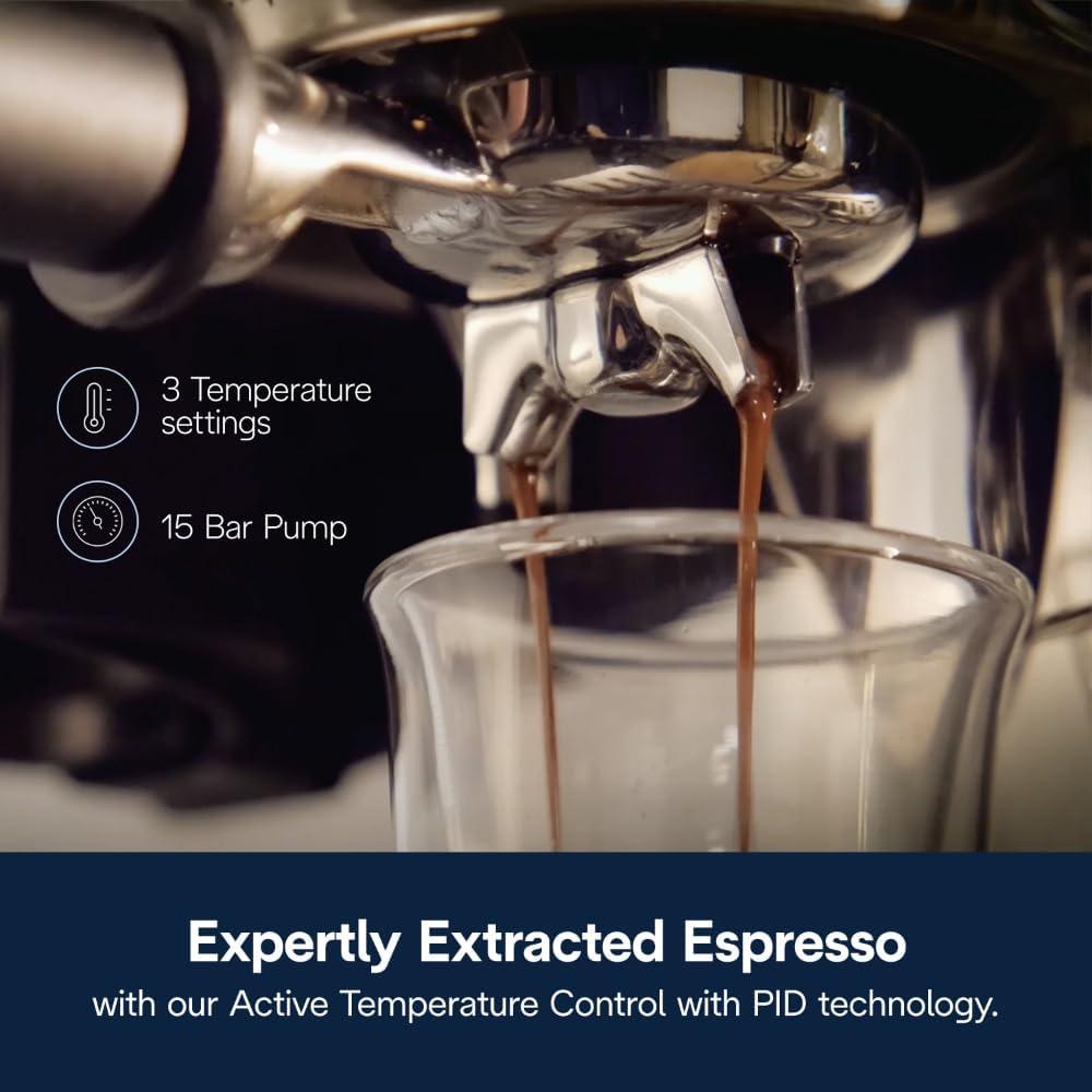 imageDeLonghi La Specialista Touch Espresso Machine with Grinder ampamp Milk Frother Cold Brew ampamp Iced Coffee Maker Burr Grinder 10 Drink Presets Compact Bean to Cup AwardWinning Italian Design