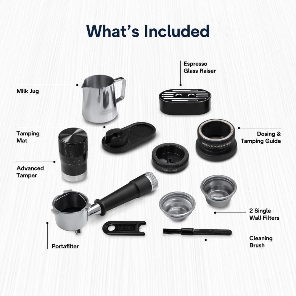 imageDeLonghi La Specialista Touch Espresso Machine with Grinder ampamp Milk Frother Cold Brew ampamp Iced Coffee Maker Burr Grinder 10 Drink Presets Compact Bean to Cup AwardWinning Italian Design