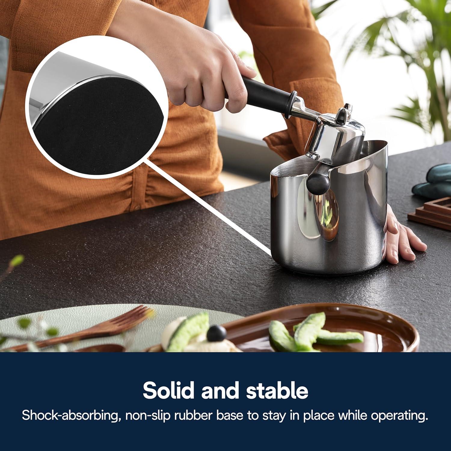 imageDeLonghi Large Easy Clean Knock Box Stainless Steel