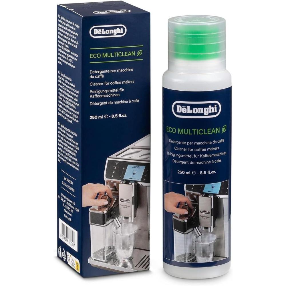 imageDeLonghi Universal Espresso Machine Cleaner for FrotherSteam Wand Removes Milk Residue ampamp Buildup from your Espresso ampamp Cappuccino Maker EcoFriendly 85 oz