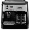 imageDeLonghi BCO430BM AllinOne Combination Maker ampamp Espresso Machine  Advanced Milk Frother for Cappuccino Latte ampamp Macchiato  Glass Coffee Pot 10CupSilverBlack