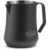 imageDeLonghi Milk Frothing Pitcher Matte Black Stainless Steel 17 oz