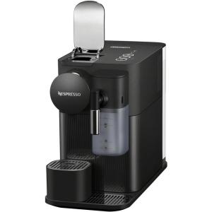 Nespresso Lattissima One Original Espresso Machine with Milk Frother by De’Longhi, Silky White(Shadow Black)