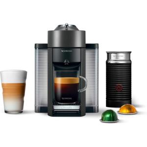 Nespresso Vertuo Coffee and Espresso Maker by De’Longhi, Titan(Graphite Metal)