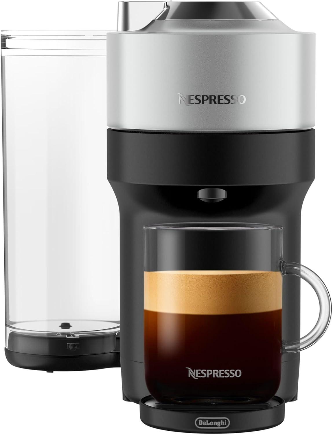 imageNespresso Vertuo Pop Deluxe by DeLonghi with Aeroccino SilverSilver